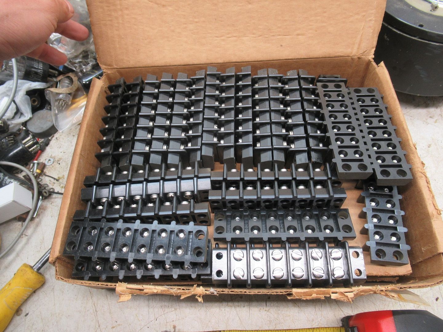 1 Kukla terminal strip block NOS for western electric RCA or langevin DIY