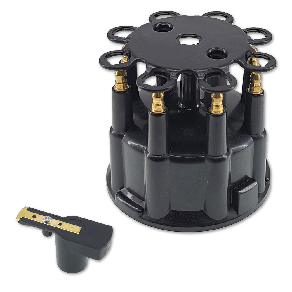 New Clamp Down Ready-To-Run/Pro Billet Cap&Rotor V8 CHEVY GM FORD DODGE Black