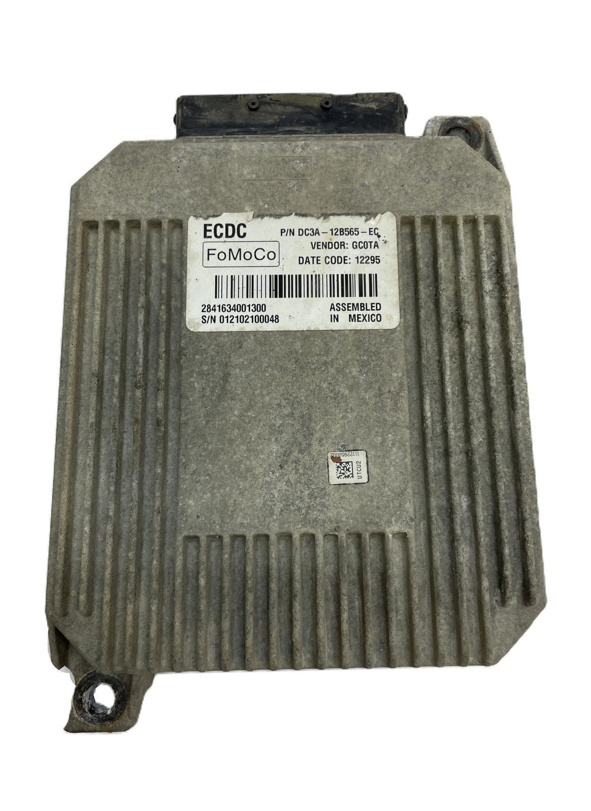 2013 FORD F350SD TRANSMISSION CONTROL MODULE (6.7L, diesel) OEM DC3A-12B565-EC