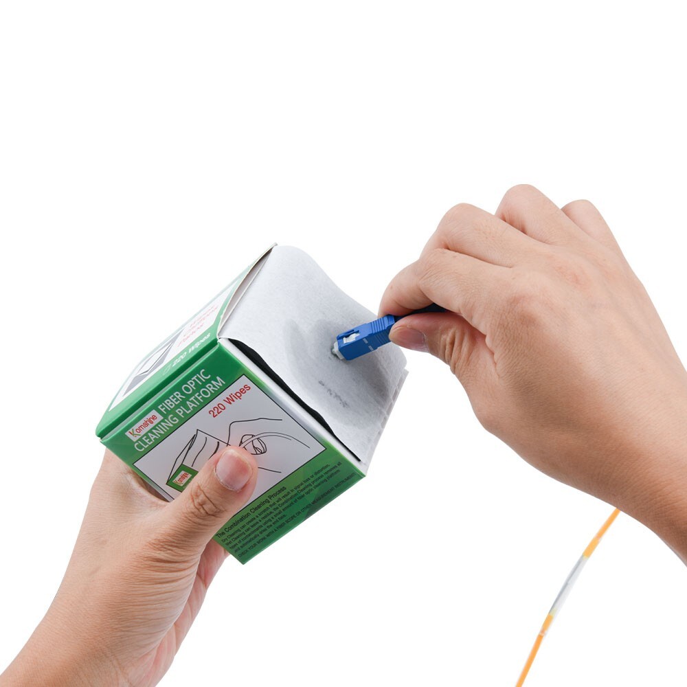 Komshine offical store Optical fiber cleaning wipes FOCP 220 wipes high quality