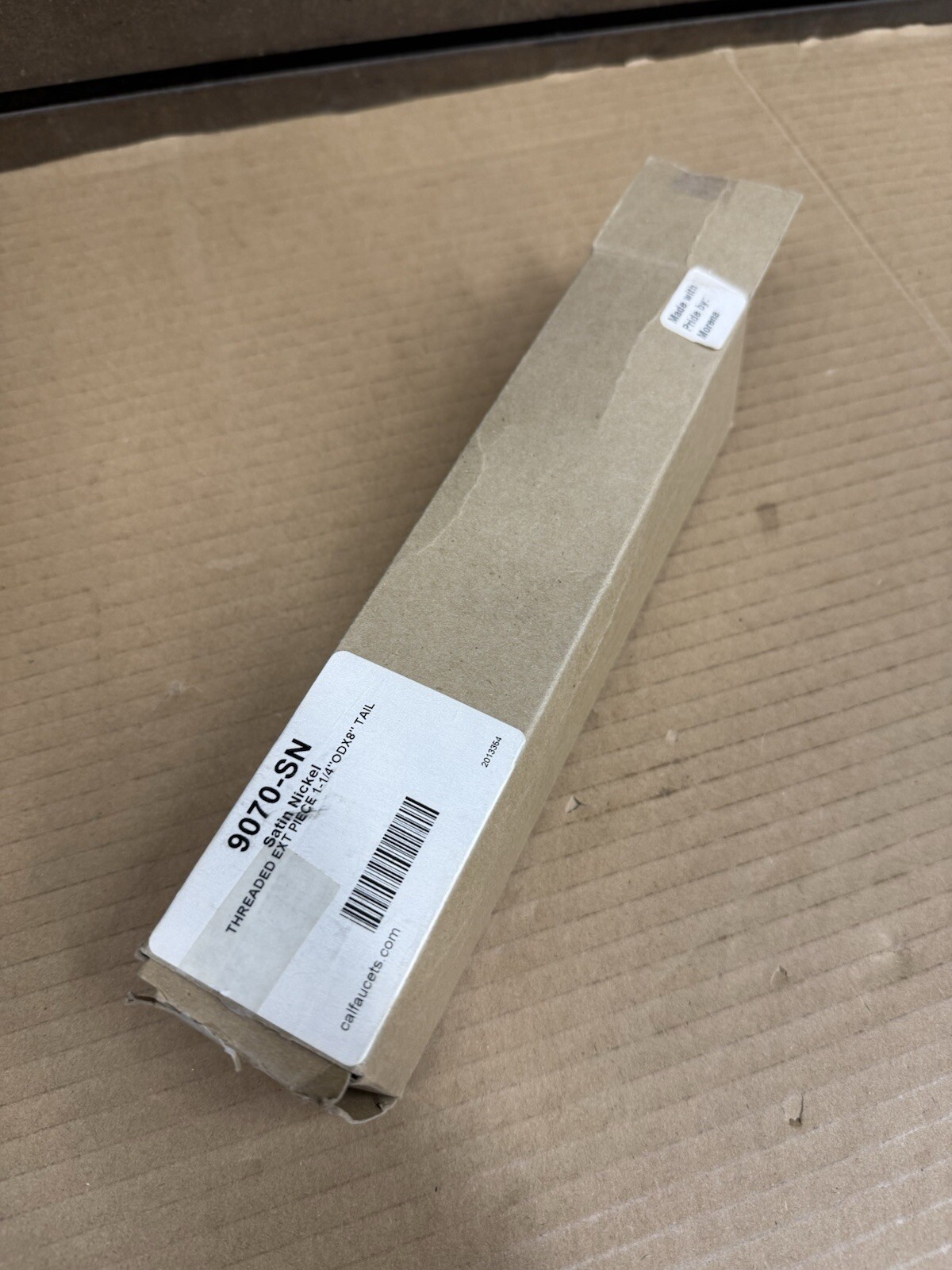 California Faucets 9070 Threaded Extension Piece - Satin Nickel