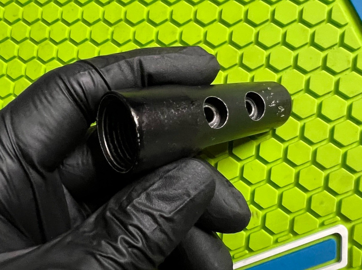 UNIVERSAL ANGLED PAINTBALL MARKER ASA - BLACK