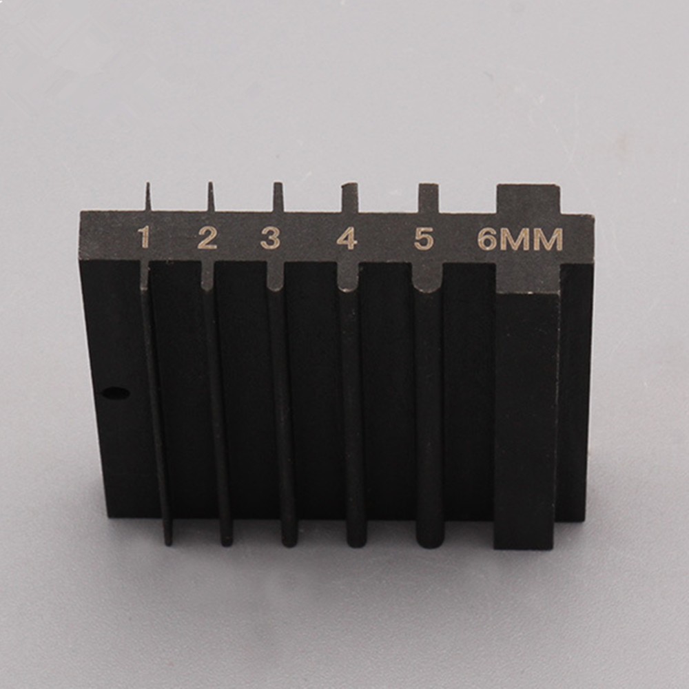 Steel Double Side Repair Tool Thinner Edge Skiving Tool Leathercraft Tool a
