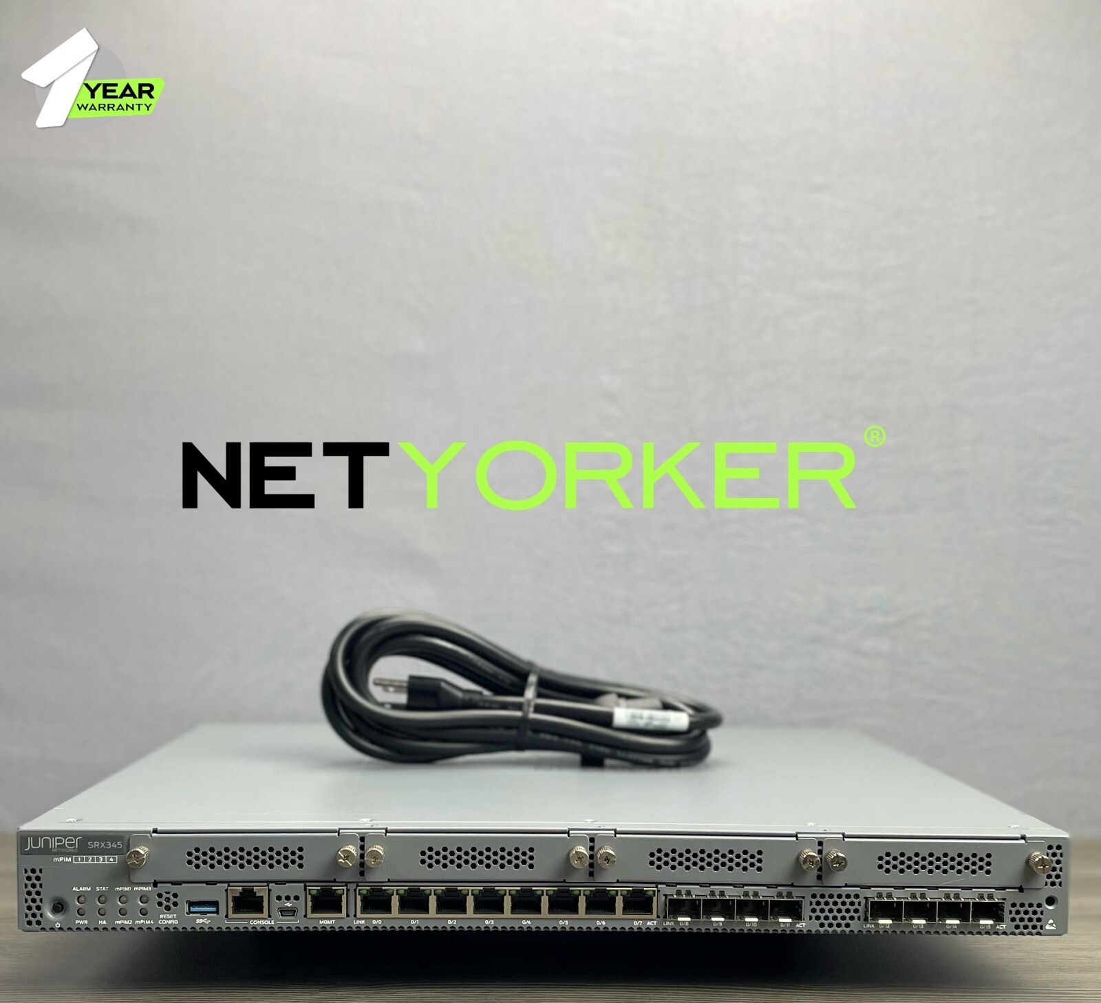 Juniper SRX345 Security Services Gateway Appliance Firewall - Same Day Shipping