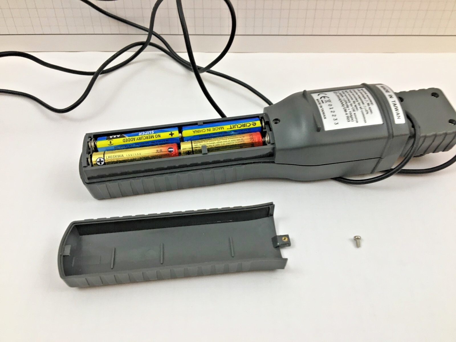 Extech 403125 Light Probe Meter with black case