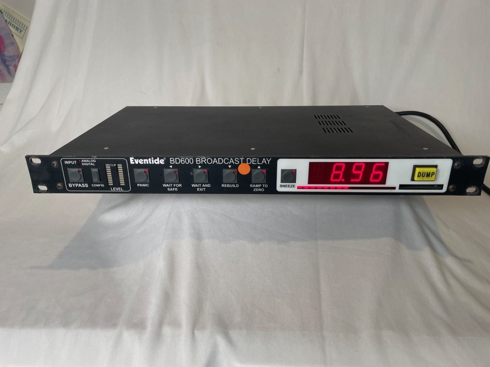 Eventide BD600 1134-001 Broadcast Profanity Delay - Good ! - ProSoundUniverse.