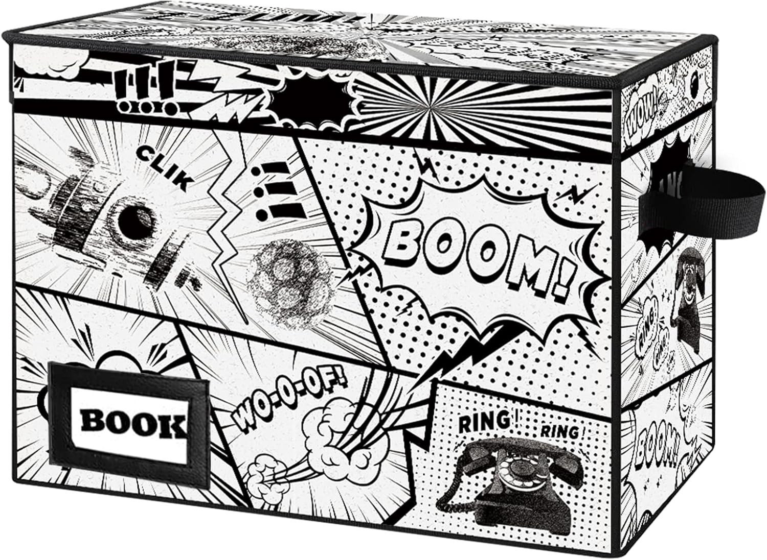 Collection Comic Book Storage Boxes, Protector Organizer 15.8" X 7.8" X 11.8" Co