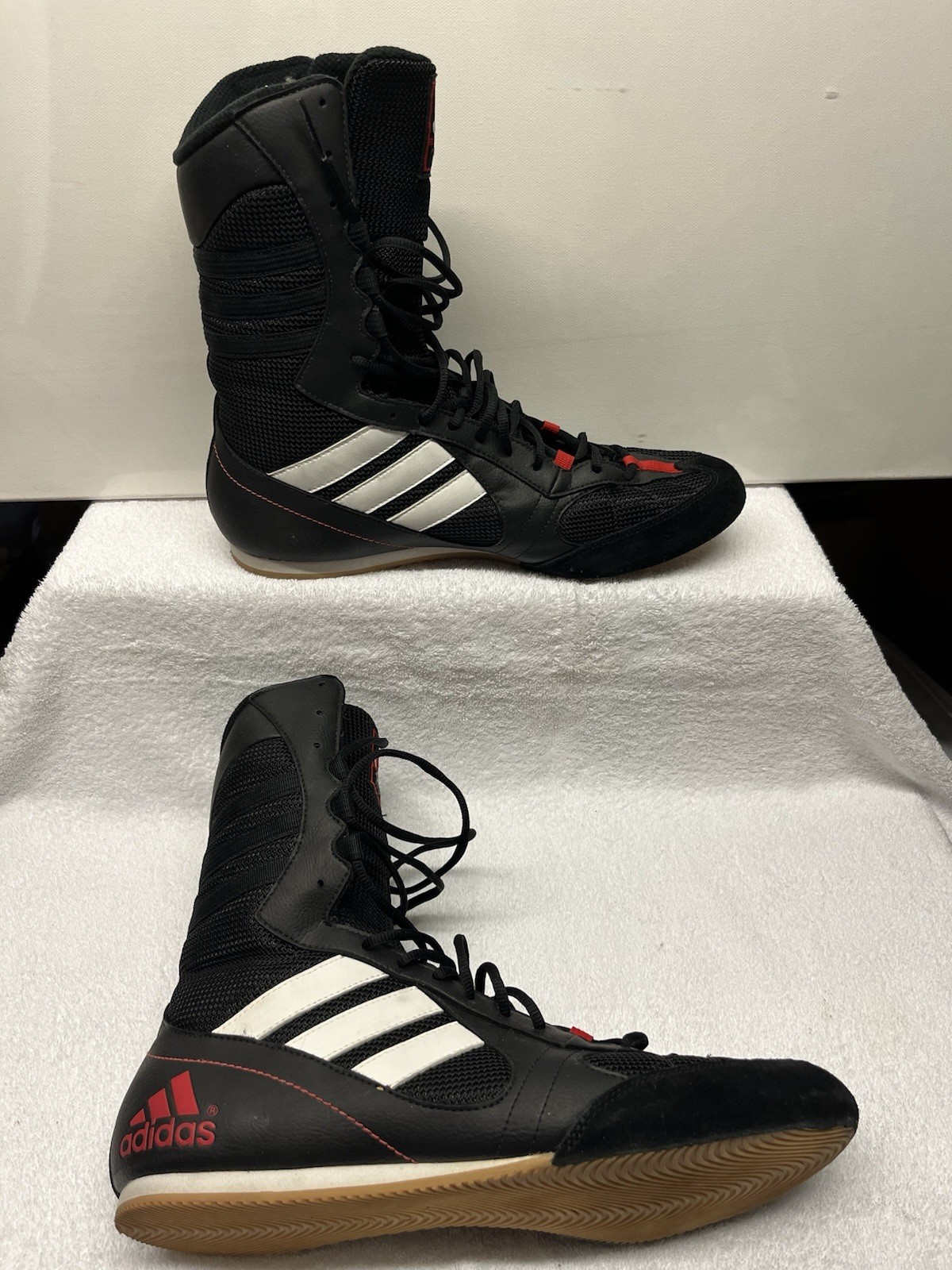 Adidas Tygun Boxing Boots – Black – US 13 / EU 48