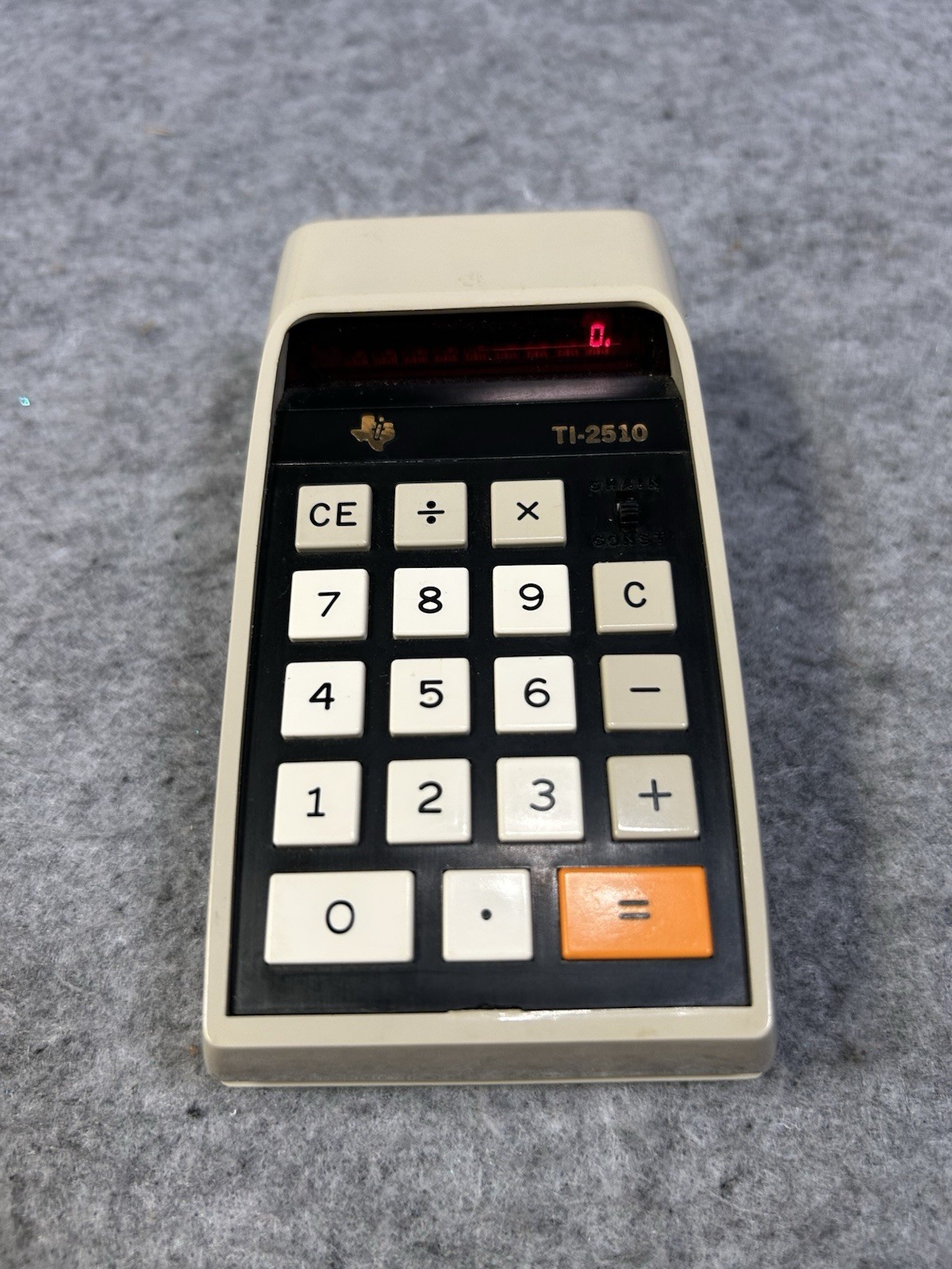 Vintage Texas Instruments TI-2510 WORKING TESTED calculator see photos