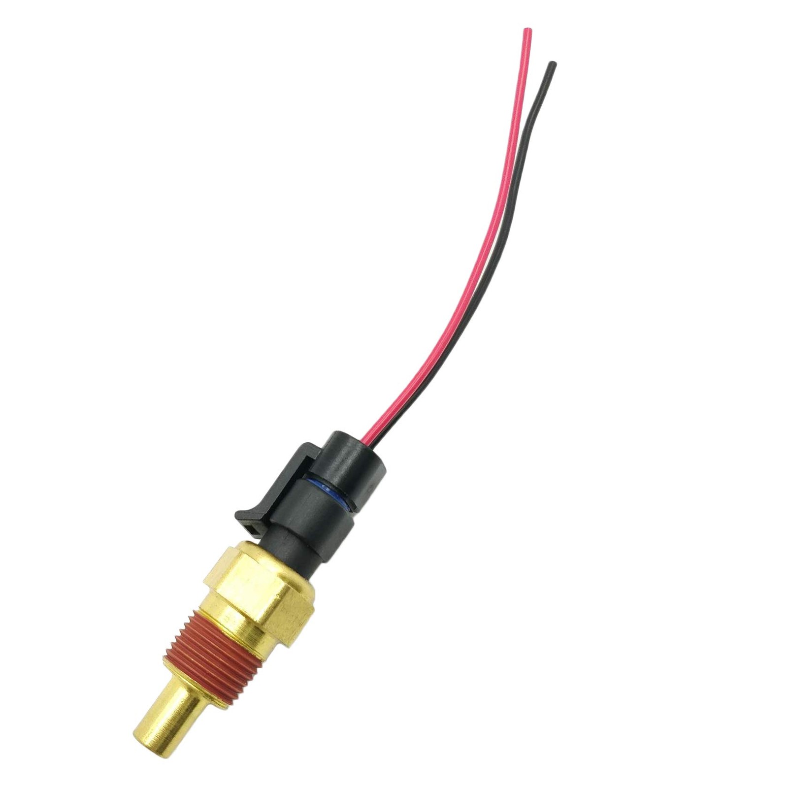 OKAY MOTOR Engine Coolant Temperature Sensor with OEM Standard, metallic
