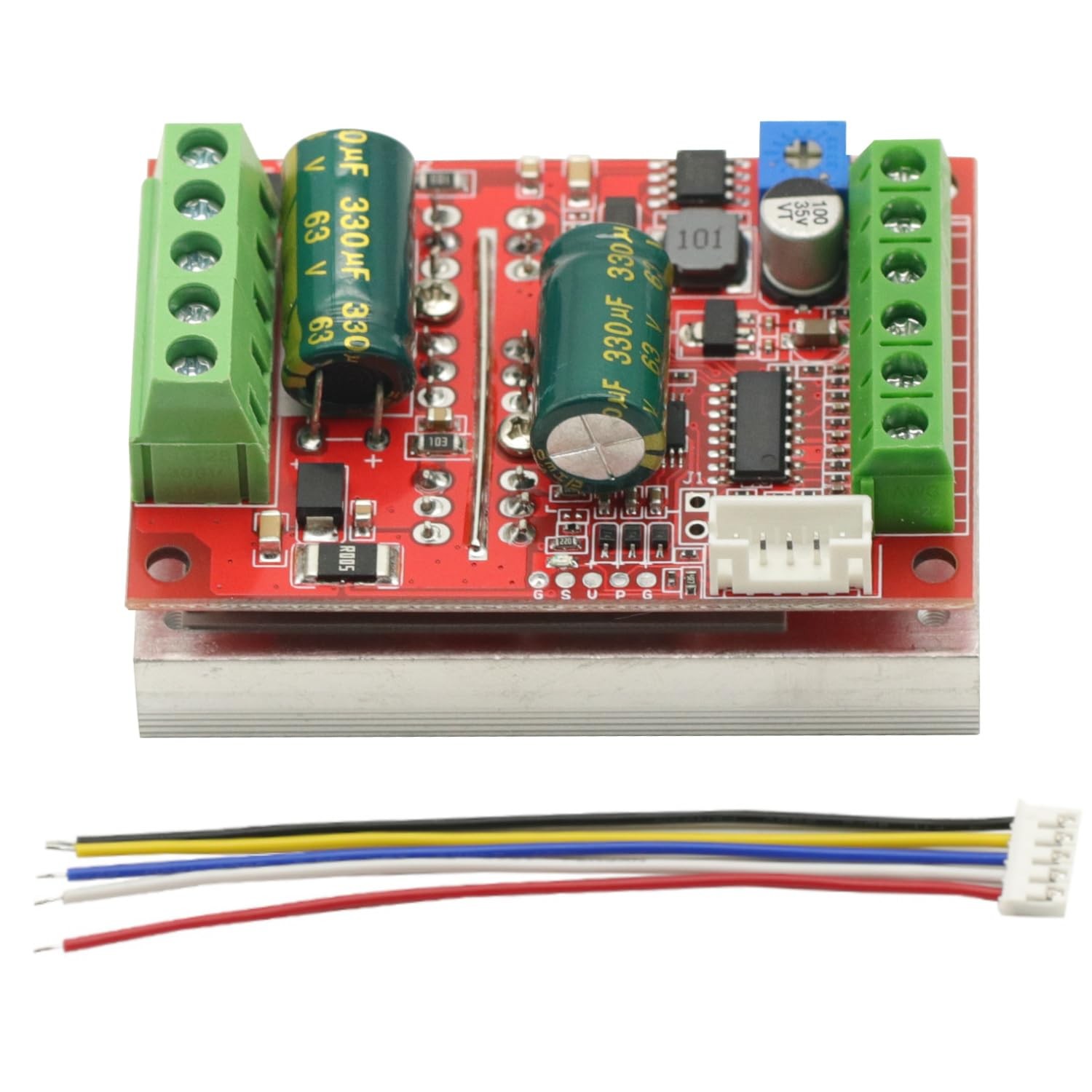 DC 660V 400W 3Phase Hall Brushless Motor Controller Board BLDC PWM Driver