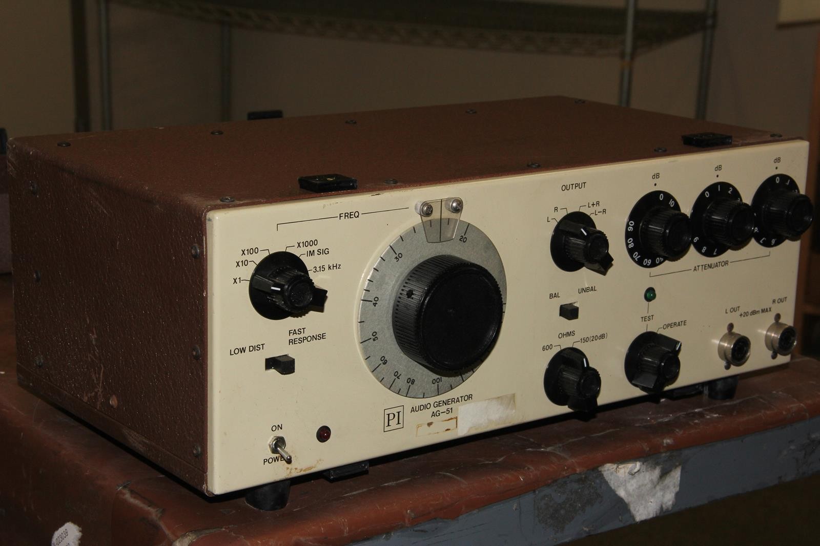 POTOMAC INSTRUMENTS AG-51 Audio Generator