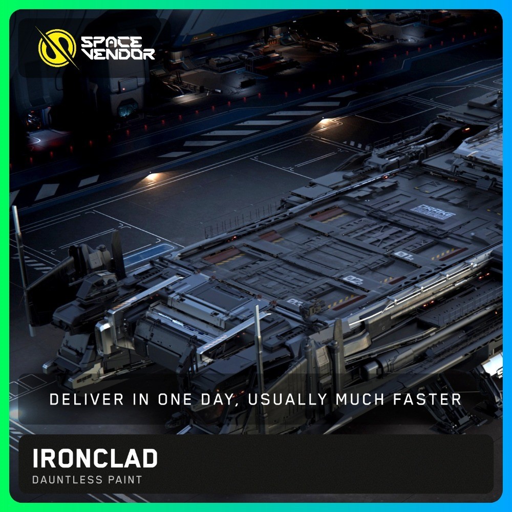 Star Citizen - Ironclad - Dauntless Paint - Space Vendor