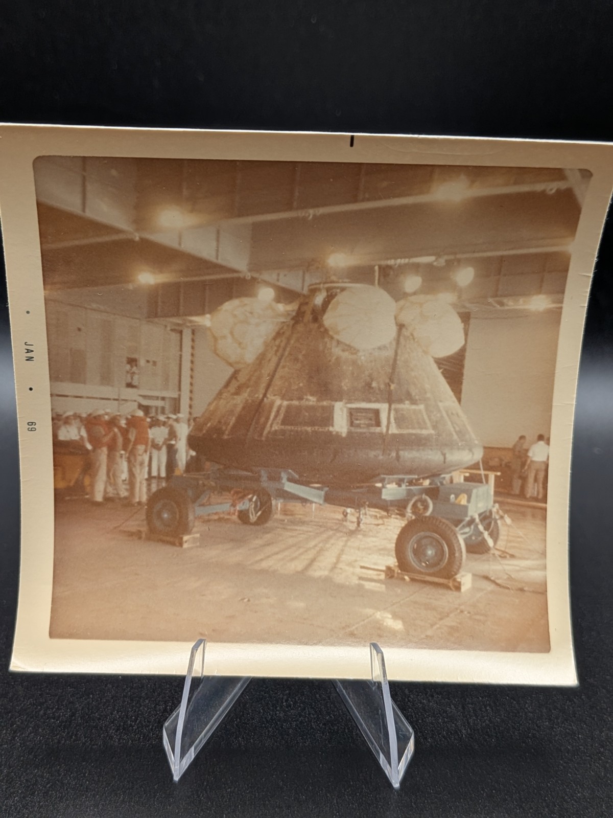 1969 NASA Apollo 8 Photo Lot  Original Unpublished Command Module -Historic!