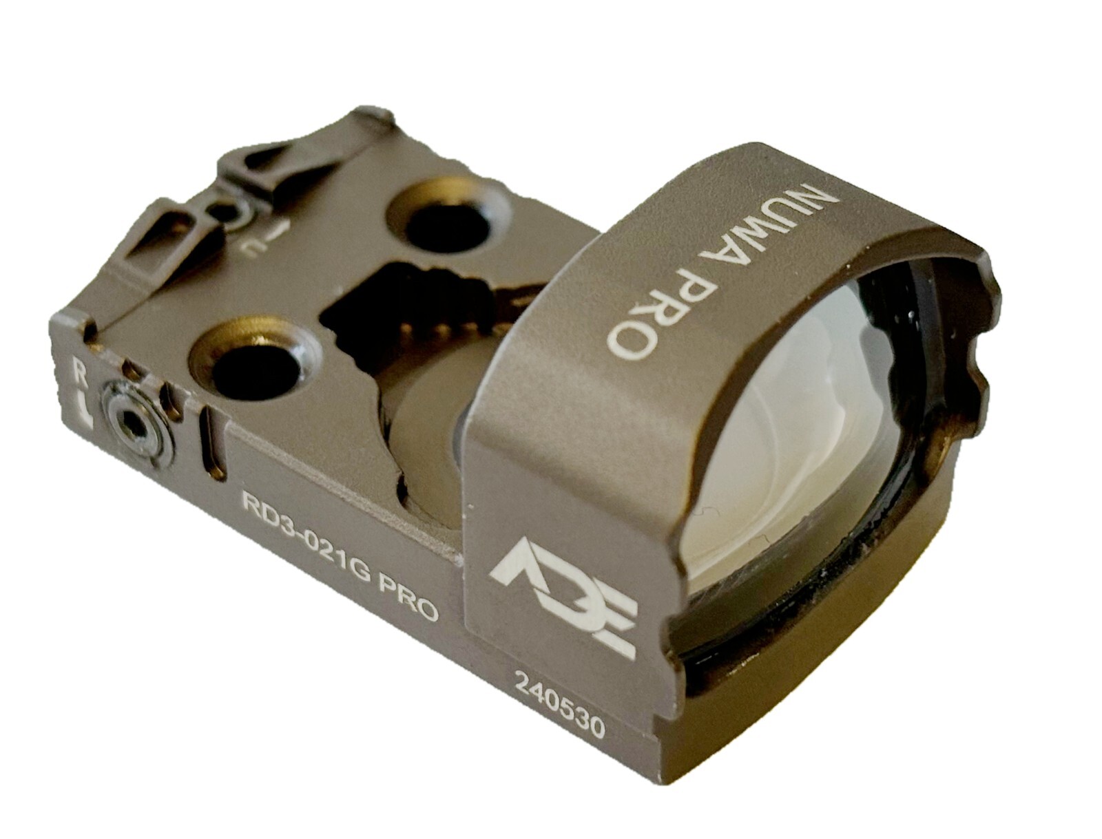 FDE!ADE RD3-021-PRO Sensor Activated GREEN Dot For Springfield XDS MOD 2 OSP 9MM