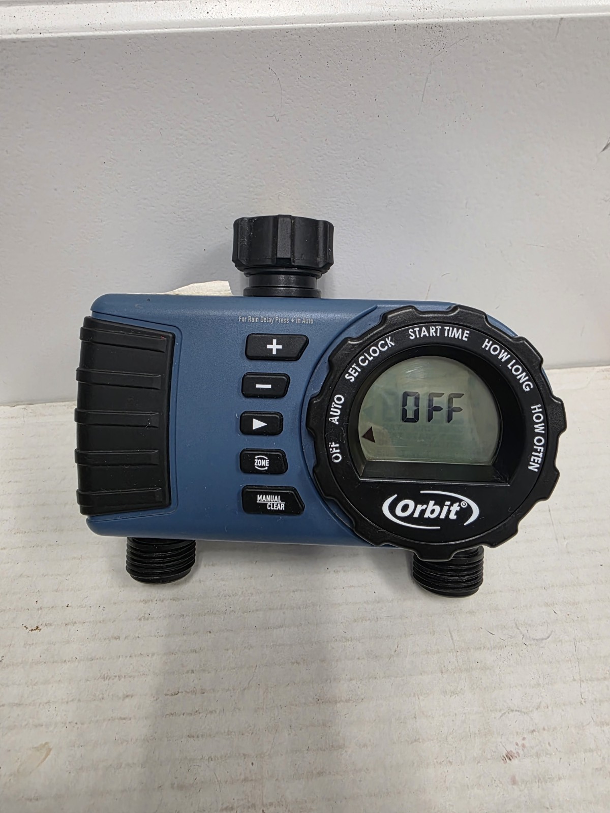 Orbit Model 24706 Digital Timer Two-Port Hose Automatic Water Timer