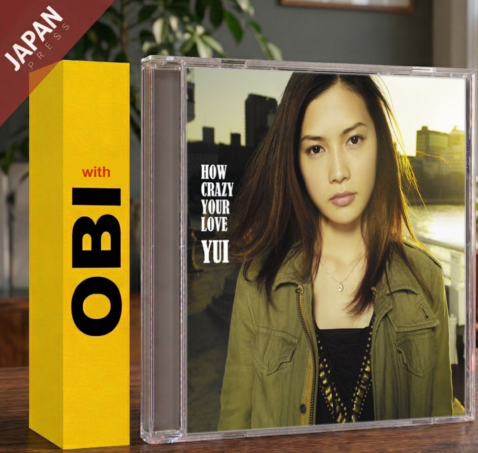 YUI - HOW CRAZY YOUR LOVE(First Press Limited)(w/DVD)... CD Japan Import J-Pop
