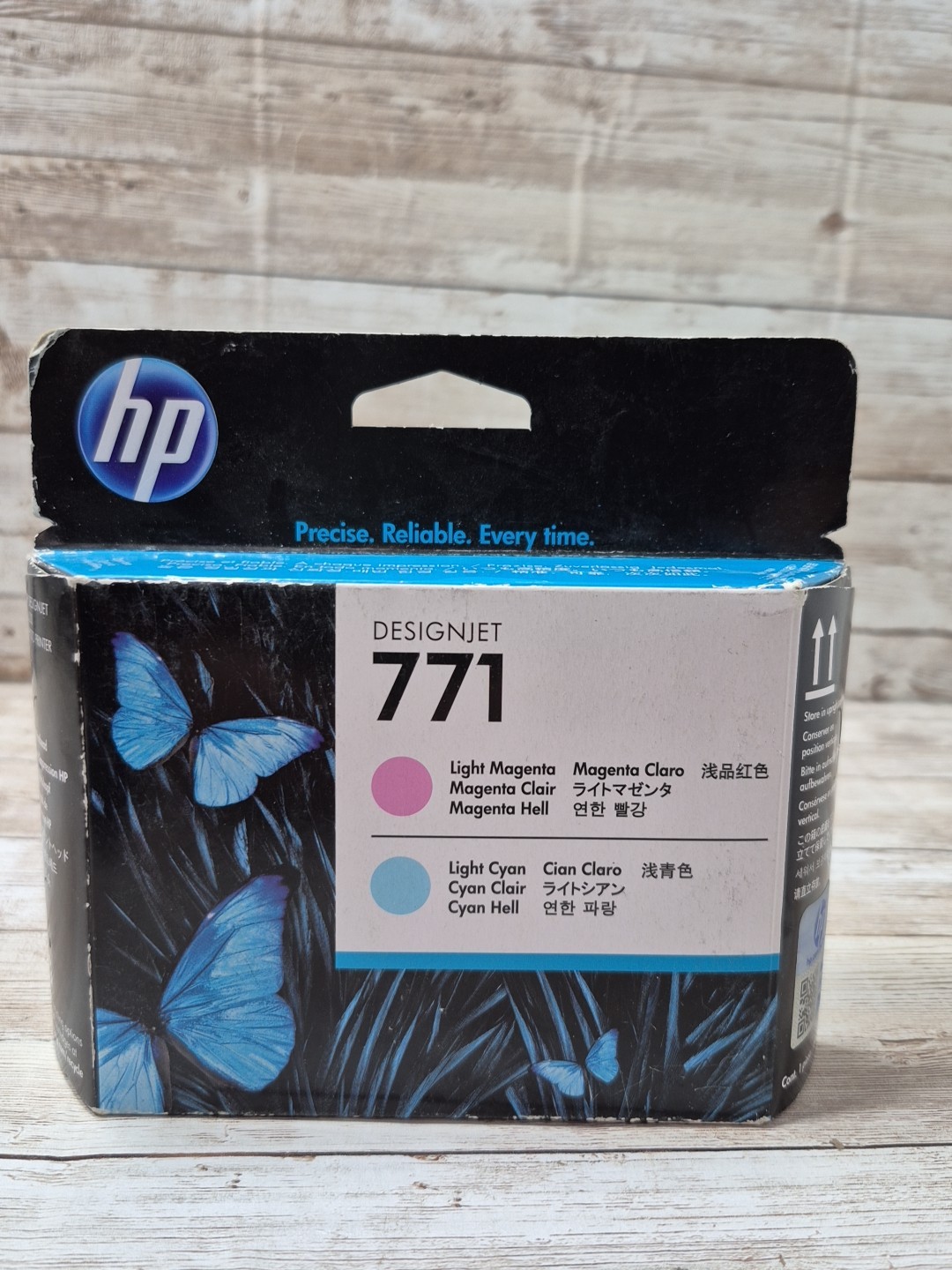 GENUINE HP 771 Light Cyan/ Magenta PRINTHEAD DESIGNJET Z6200 CE019A Exp 2017