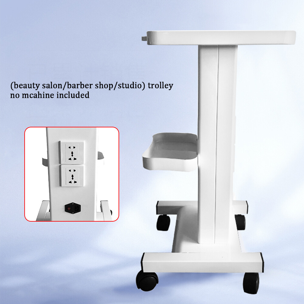 NEW 3 Tiers Medical Trolley Steel Mobile Cart Lab Dental Spa Salon Equipment