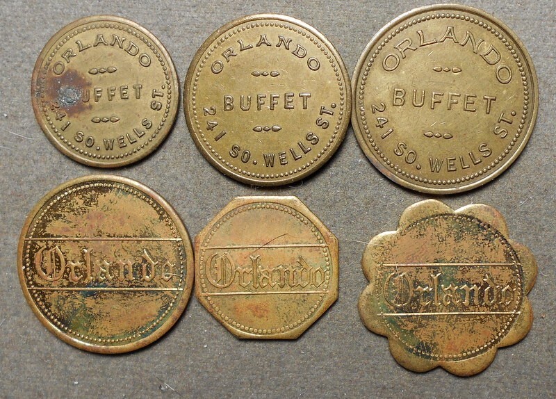 B829 6-Chicago IL: Orlando Buffet, 41 So. Wells St. – 5-10-25-25-25-50