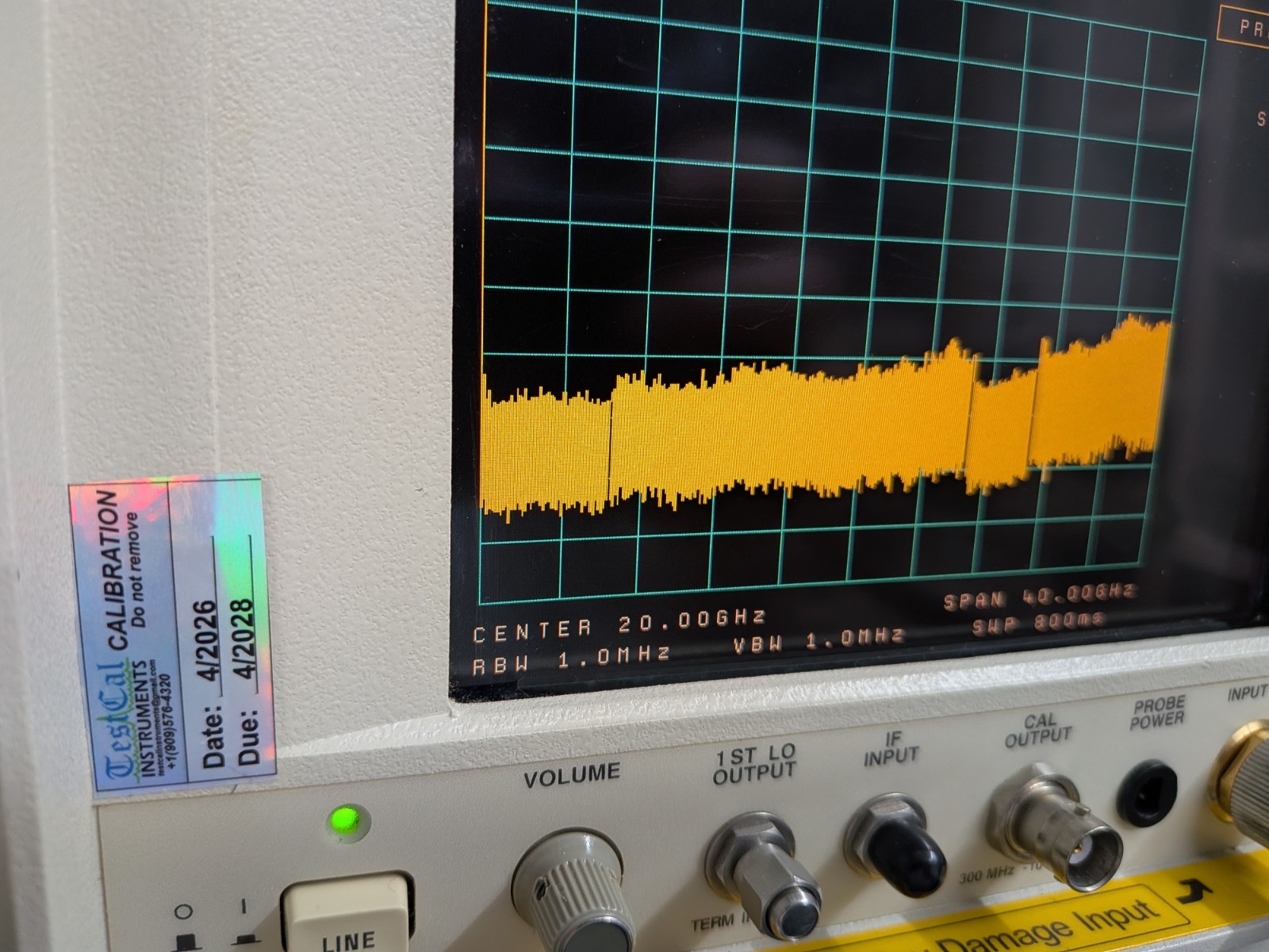 🔥 Agilent 8564EC Spectrum Analyzer 9kHz-40GHz ~ Calibrated!