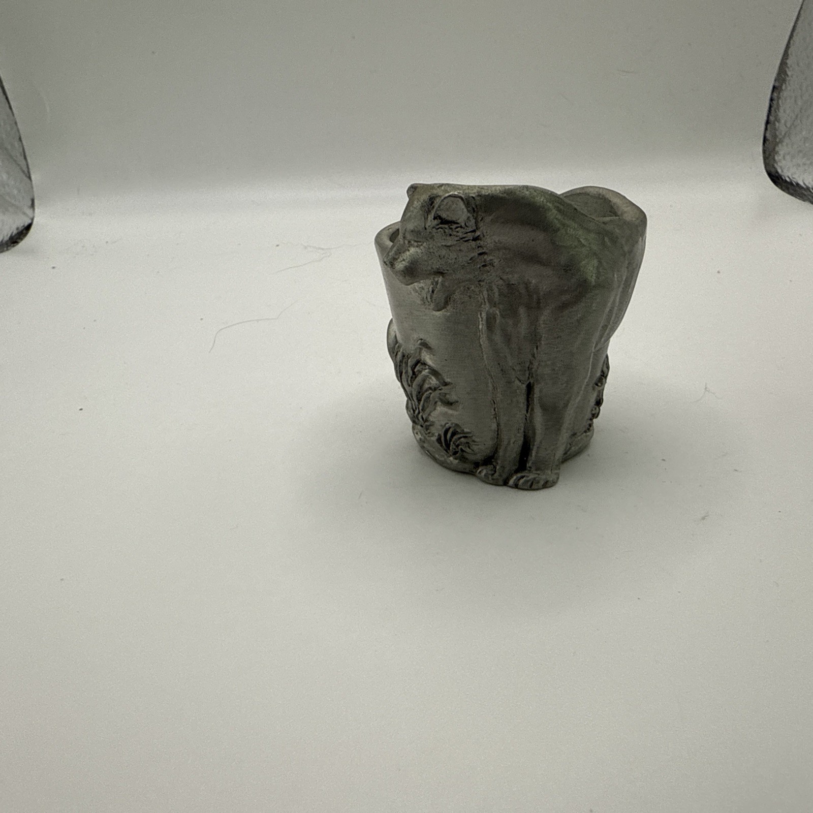 Seagull Pewter Shot Glass Made In Canada 2.5 with PUMA On Tail