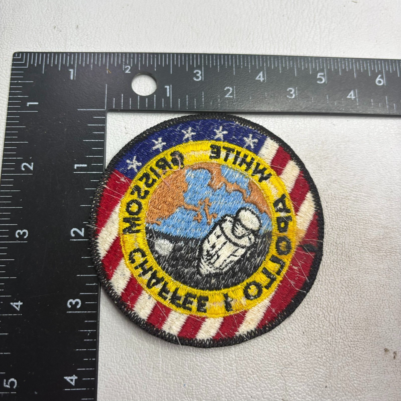 NASA Moon Lunar Mission APOLLO 1 Patch 65RK