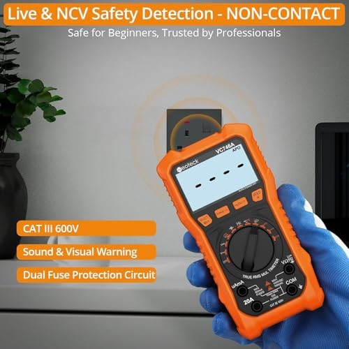 6000Counts TRMS Digital Multimeter for 6000Counts(AC 750V/DC 1000V) Orange