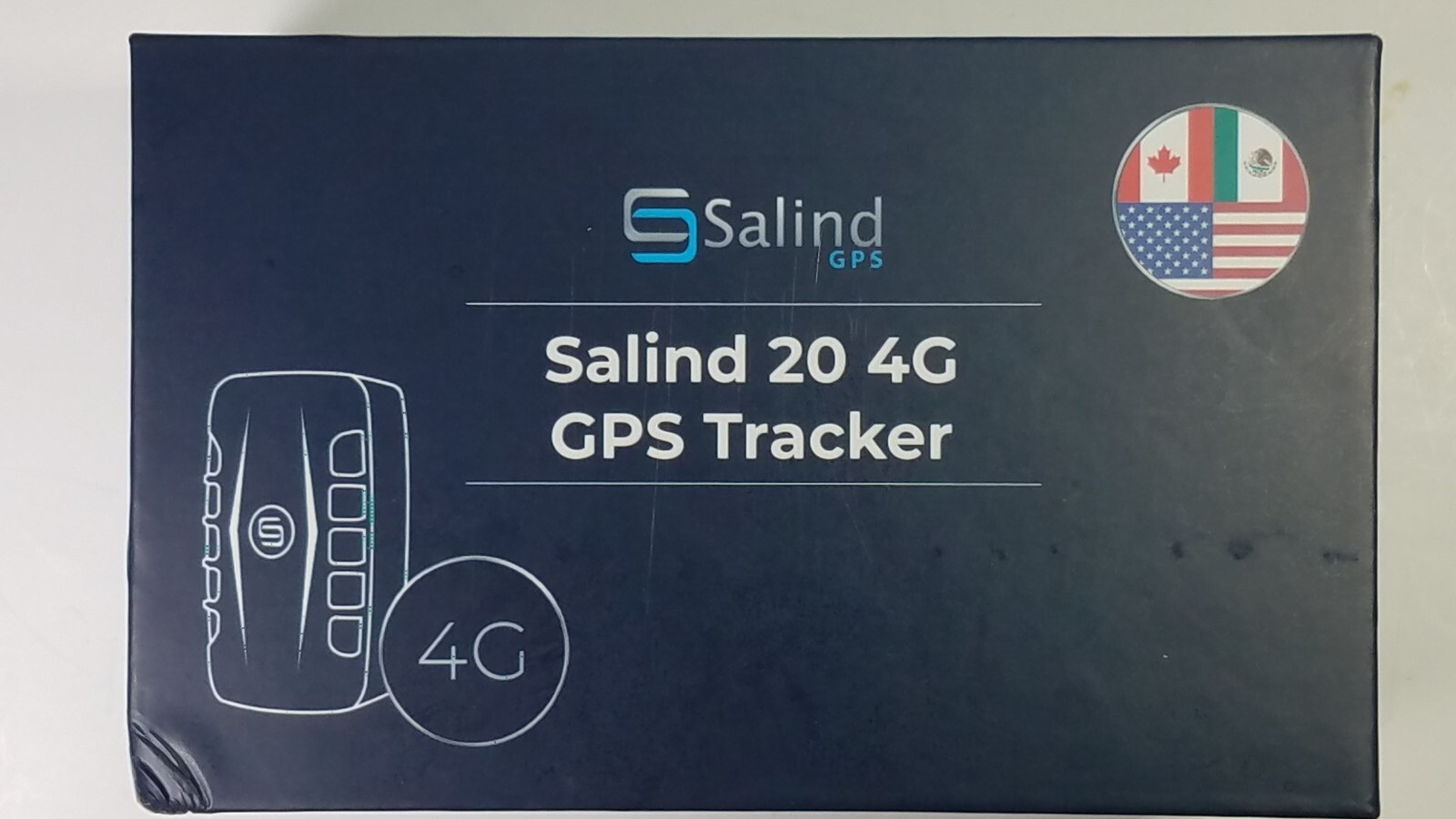 SALIND GPS 20 4G - GPS Tracker for Vehicles; Cars Motorcycles Trucks -NEW SEALED