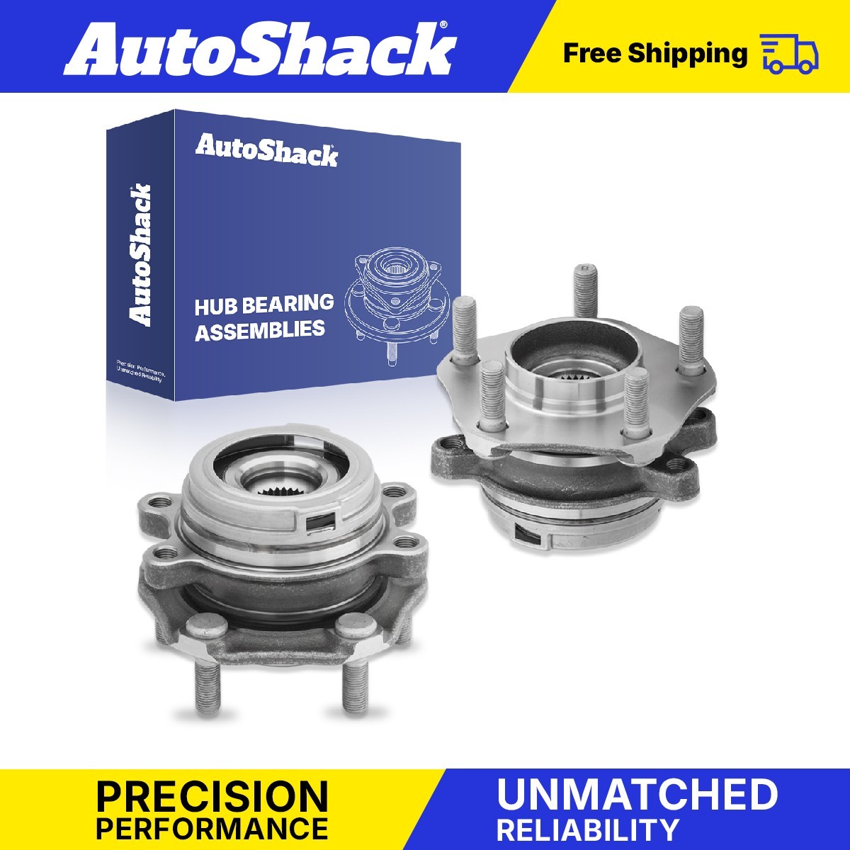 Front Wheel Hub Bearing Assemblies for 2007-2012 Nissan Altima