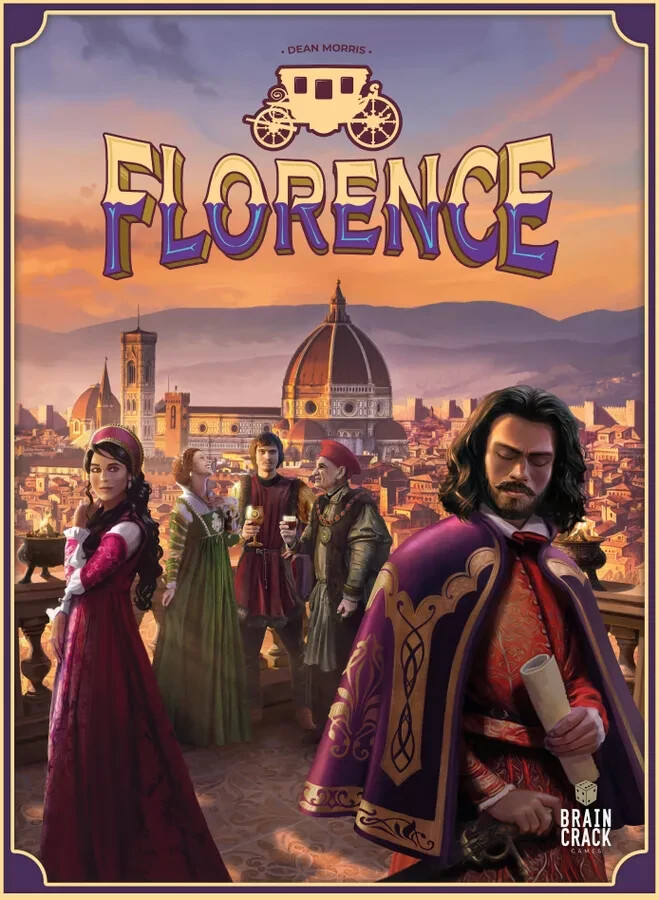 FLORENCE .. Area-Control Board Game
