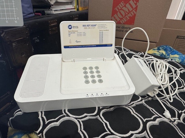 ADT Pulse Keypad 700-03880-01 Replacement Unit With Power Adapter!!!