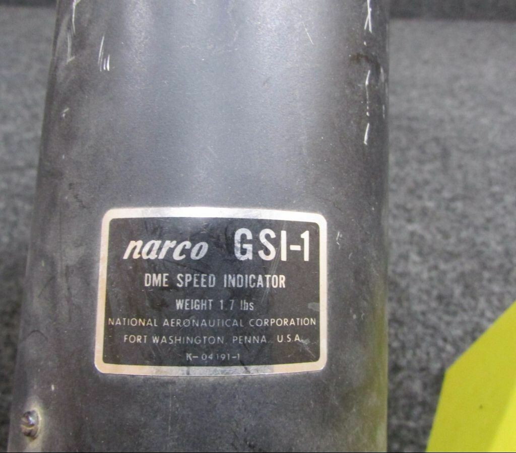 K-04191-1 Narco GSI-1 DME Speed Indicator