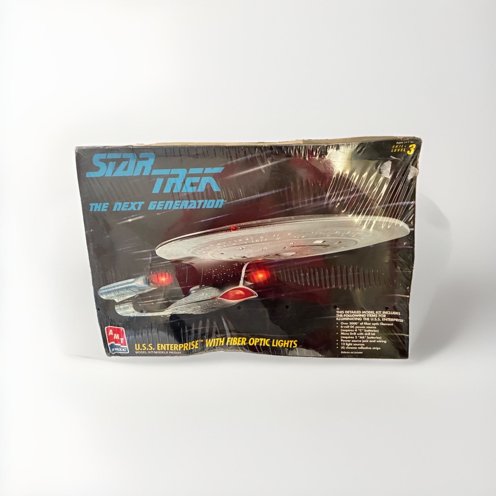 AMT ERTL Star Trek Enterprise Next Generation Fiber Optic Lights Model Kit 8772