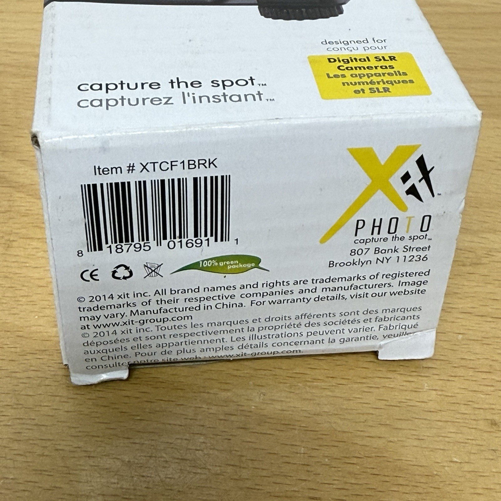DIGITAL SLAVE FLASH with Bracket for Digital DSLR Camera
