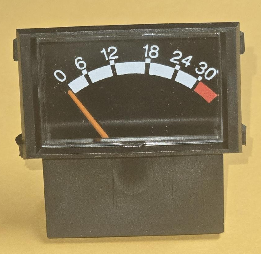BATTERY CHARGER VOLT METER 0-30V DC SNAP-IN for SNAP-ON CHARGERS PART NO. 4-380