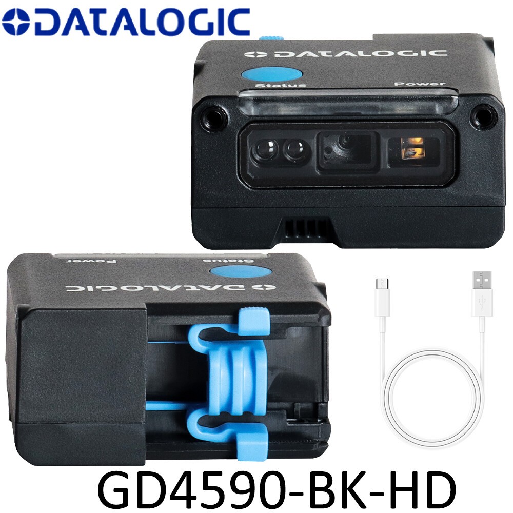 Datalogic Self-Service Hands-free Modules Barcode Scanner w/Cable GFS4520-BK-WHT