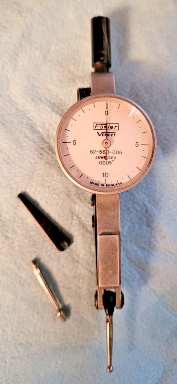 Fowler Test Indicator 52-560-005 .0005”
