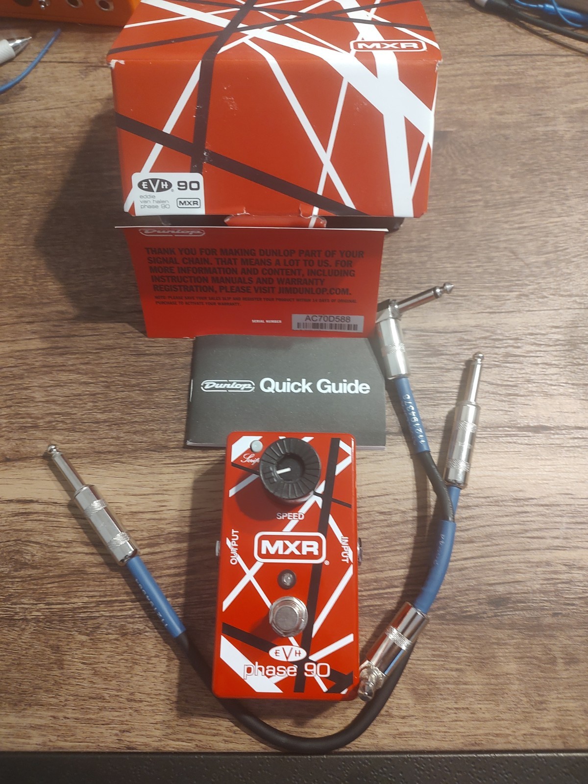 MXR EVH Phase 90 Eddie Van Halen Guitar Pedal