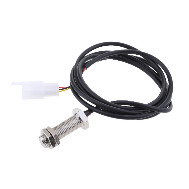 Odometer 3 pins Sensor Cable With 2 Magnets ATV Motorcycles Digital Speedometer