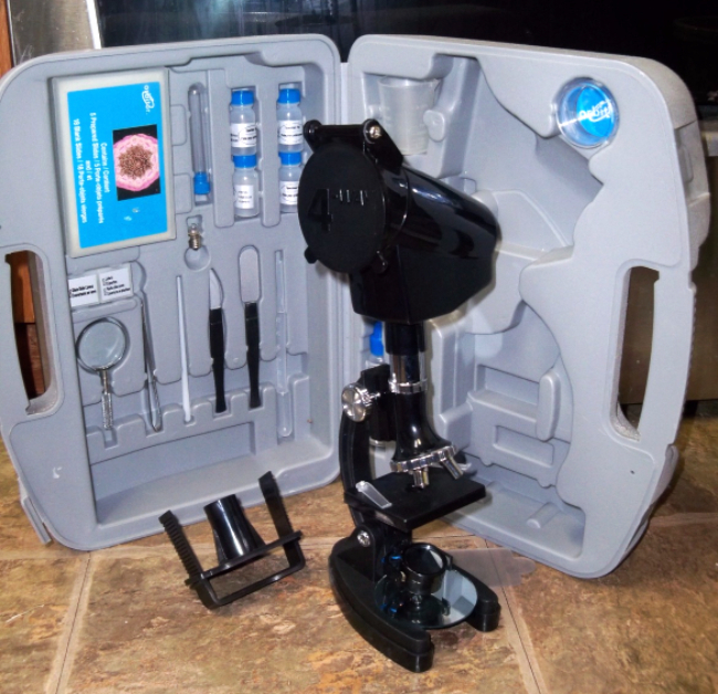 Microscope Set Orbitor Interchangeable 300x / 600x / 1200x Zoom Home School set