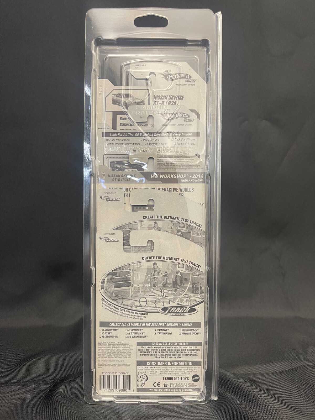 Diamond Protector qty 10 Mainline/RLC 5 Pack Case for Hot Wheels
