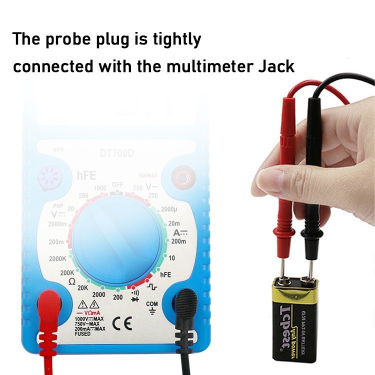 Convenient For multimeter Replacement Cables 1000V 10A for Reliable Results