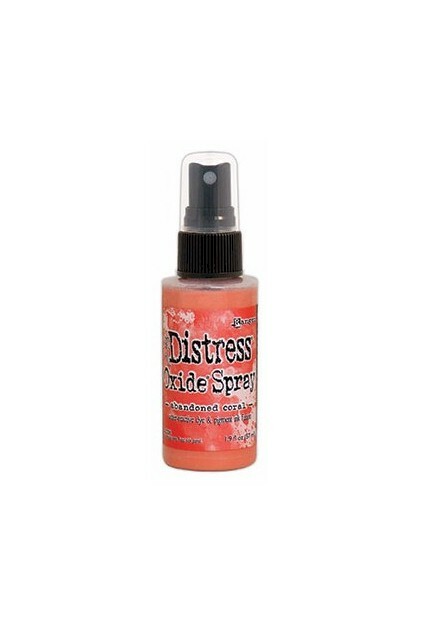 Ranger Tim Holtz Distress Oxide Ink Spray 1.9 fl oz Bottle - Abandoned Coral