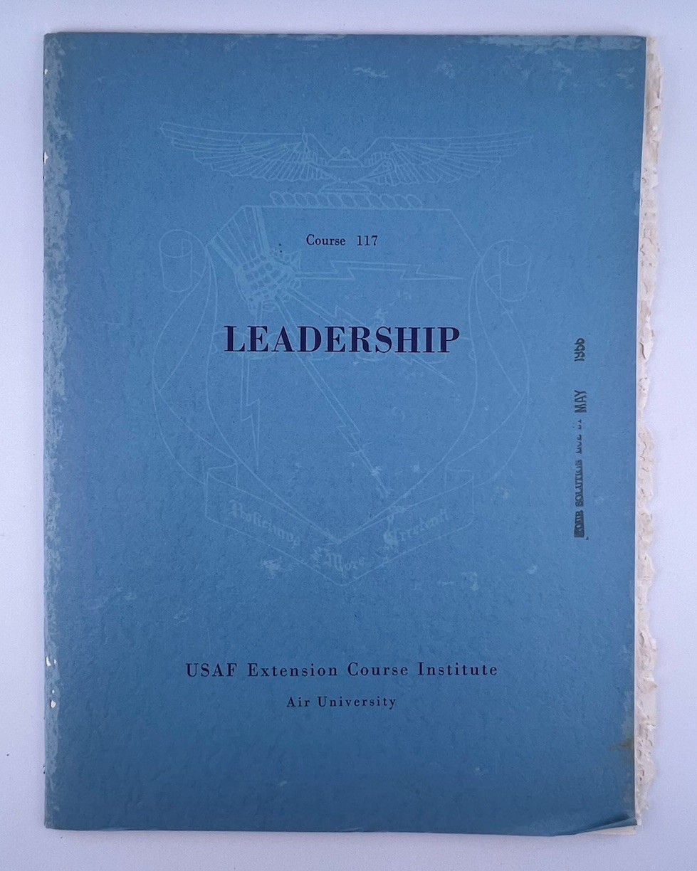 USAF Extension Course Institute Books: Intelligence, Expression, & Leadership