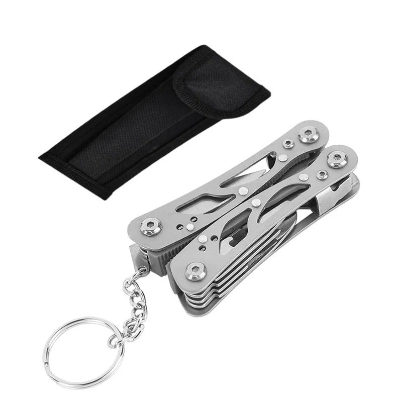14-in-1 MINI Multitool Pliers Rugged & Practical Portable Pocket Camping Tools