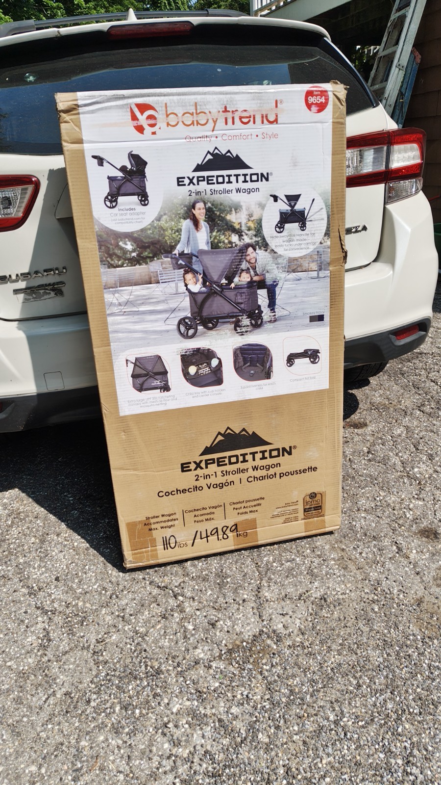 Baby Trend Expedition 2 In 1 Stroller Wagon - Liberty Midnight