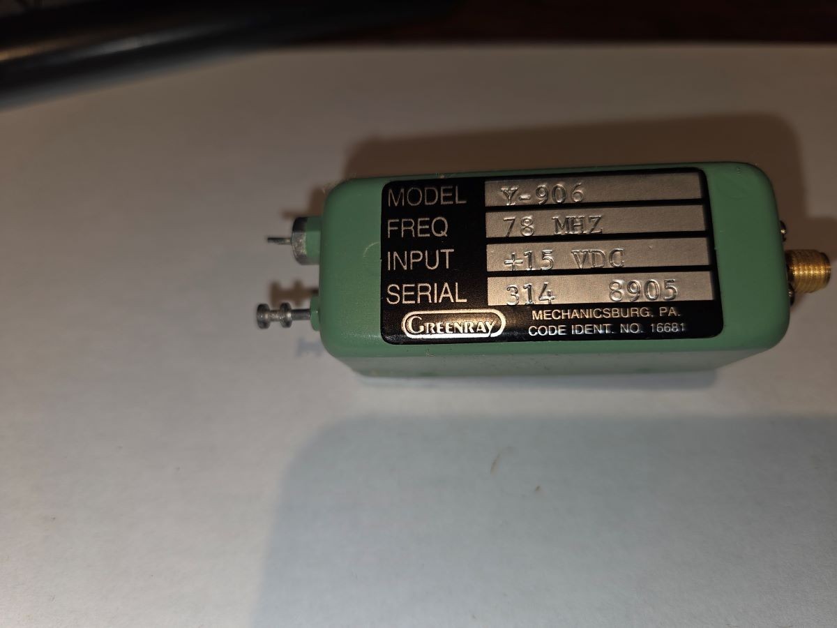 CMAC ELECTRONICS Y-906-42 RF SMA/F NEW
