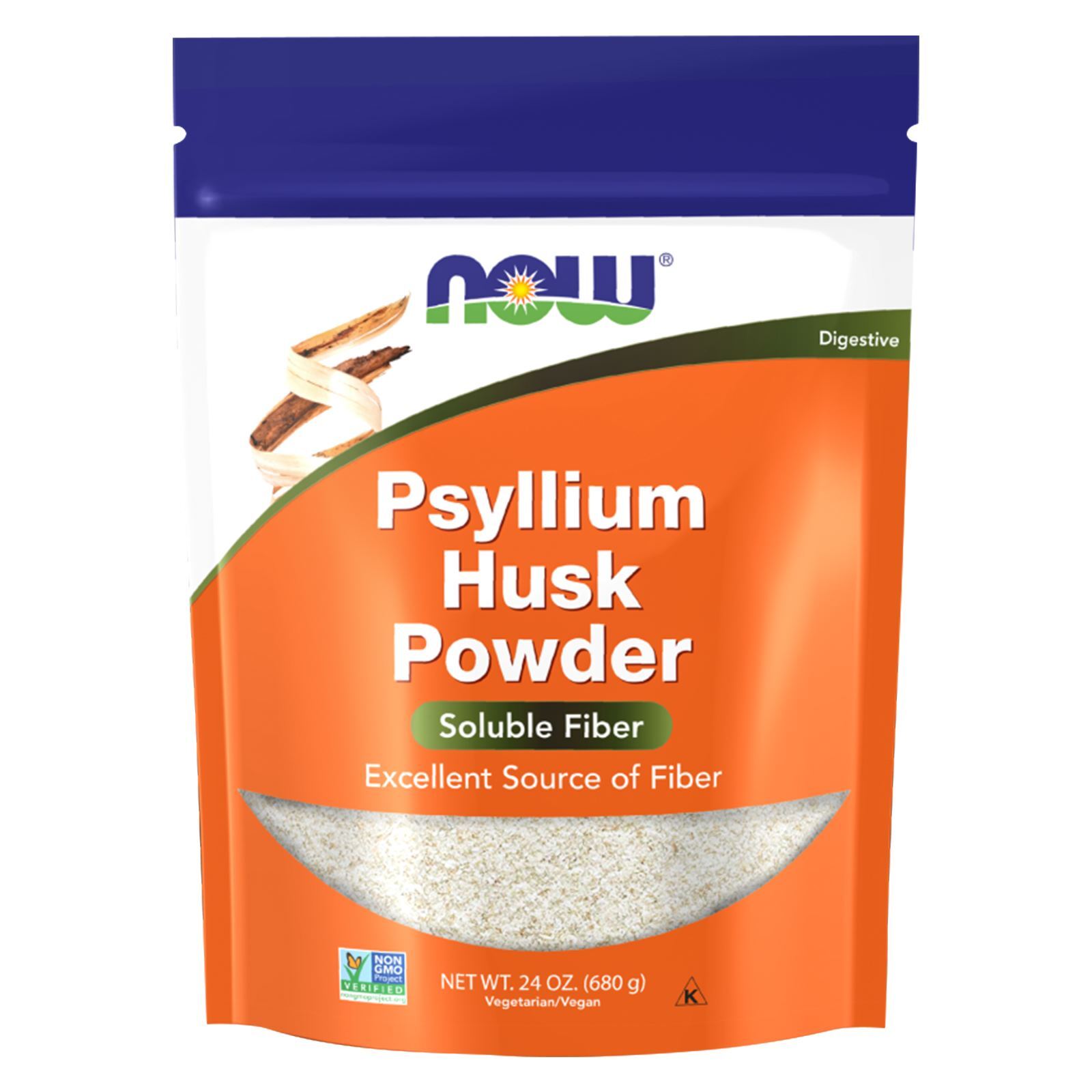 NOW FOODS Psyllium Husk Powder 24 oz