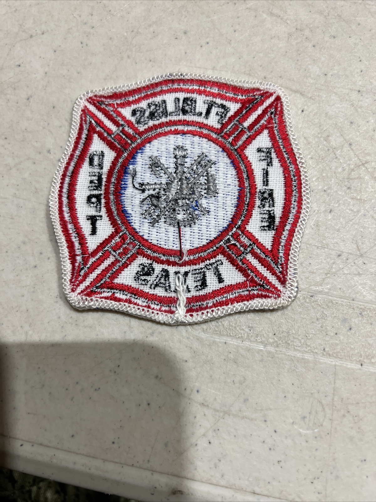 TEXAS - FORT BLISS FIRE DEPARTMENT PATCH, FD 2”x2”